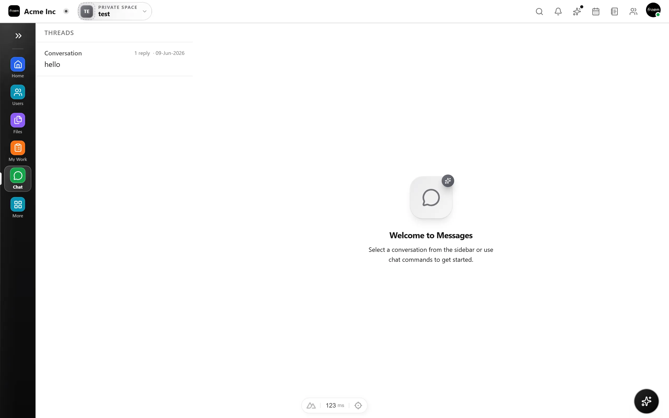 Channels, threads, and calls in one place
