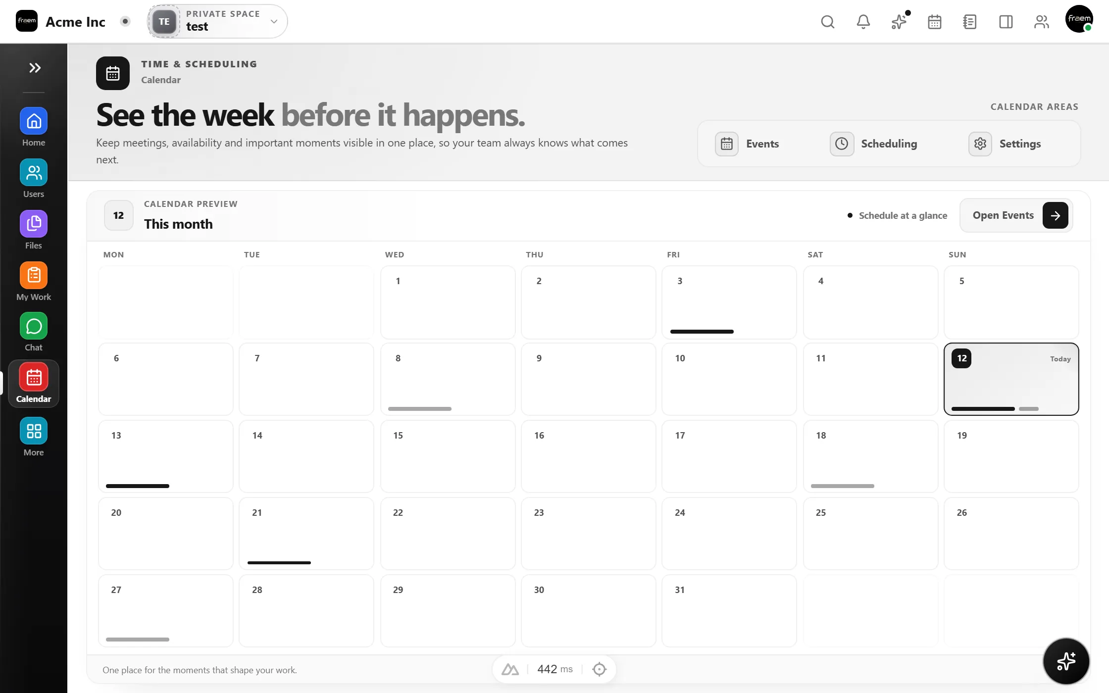 Recurring events in Rowsh calendar
